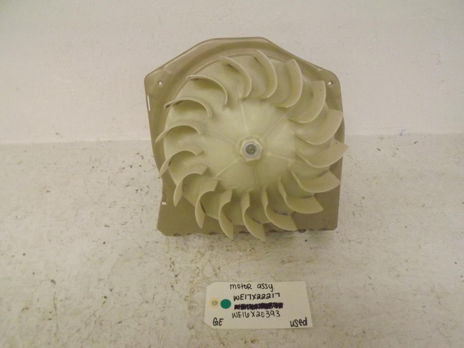 GE Dryer WE17X22217 WE16X20393 Motor Assembly Used GE Dryer WE17X22217 WE16X20393 Motor Assembly Used